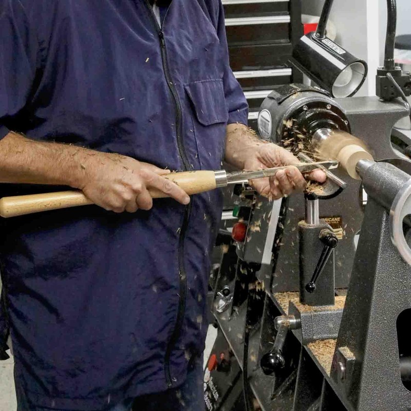 Hurricane Turning Tools, Full-Size Carbide Tipped Rougher For Woodturning