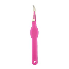 HAHIYO Pink Seam Ripper Ergonomic Grip Thread Stitch Remover Tool Sewing Stitch Cutter Thread Ripper Unpicker Sewing Accessory&Supply for Crafting Notions Quilting Sewing Hem, 5.4-Inch 1PCs