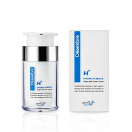 Desembre Hydro Science Hydro 24h Care Cream - Deep Hydrating Moisturizer with Sodium Hyaluronate, Squalane, and Allantoin, Skin Barrier Support, 50g