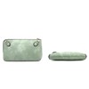 LOVESOME Women's Small Crossbody Bag Wristlet Clutch(Mint)