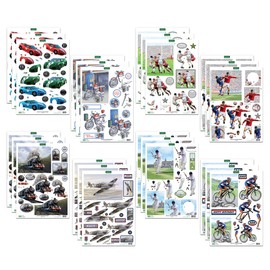 Katy Sue 'for The Guys' 3D Die-Cut Decoupage (24-Pack) for Card Making & Crafts