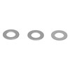 120Pcs Washer Flat Stainless Steel 4mm ID 7mm OD Accessory