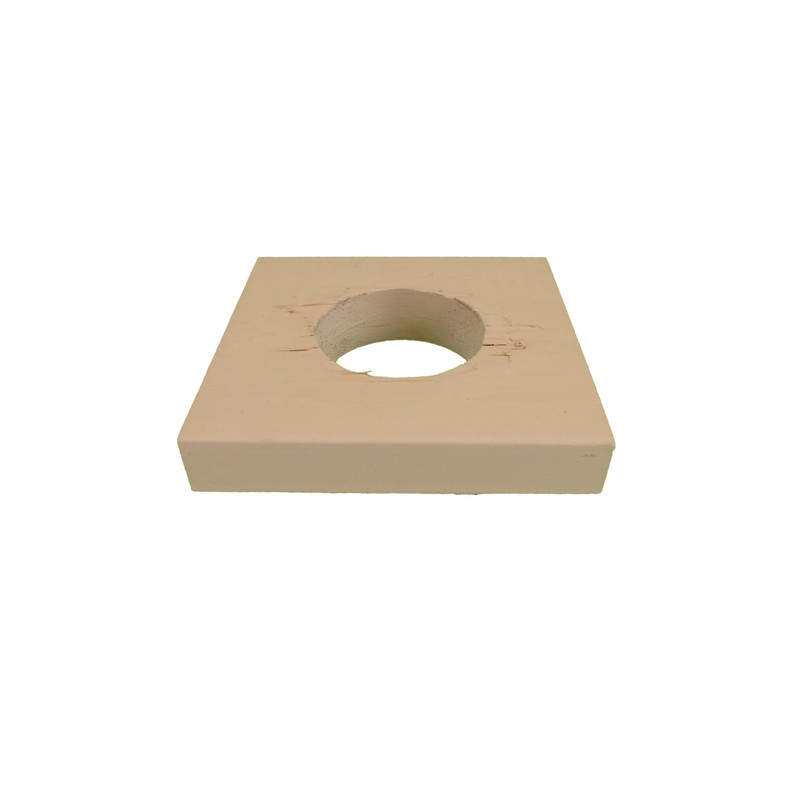 Miller Shingle Clear Cedar Light Block, Primed - 7.5 inch