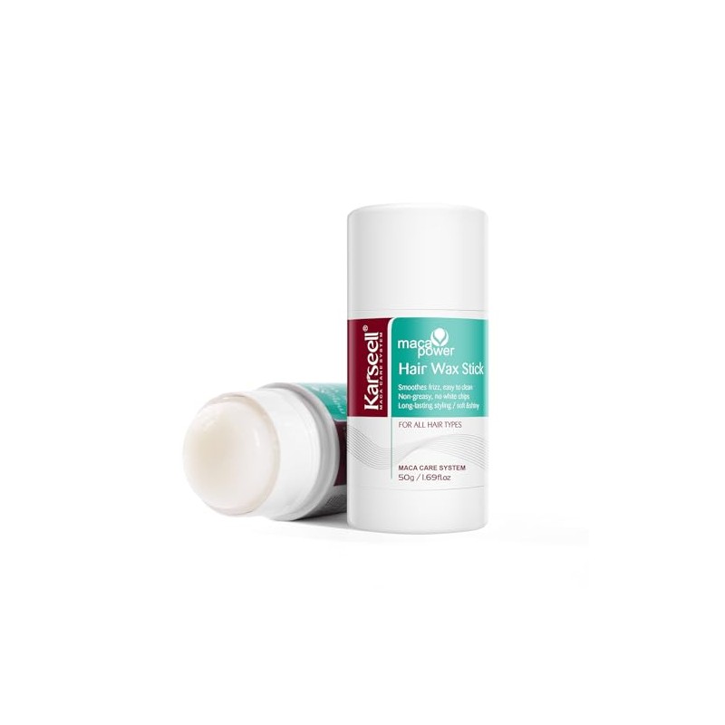 Karseell Cera en Barra para Cabello, Control de Pelos Sueltos,