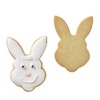 Birkmann Cookie Cutter, Rabbit with Floppy Ears, grey, 7 cm