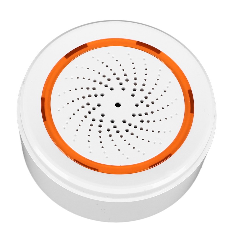 Smart Indoor Sound and Light Alarm USB Battery Dual Power