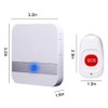 ALEENFOON Home Safety Patient Alert Alarm System Wireless Alarm Emergency