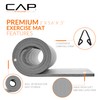 CAP Barbell High Density Exercise Mat with strap, 68"x24" 12mm