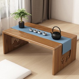Folding Coffee Table, Low Coffee Table for Sitting on The Floor