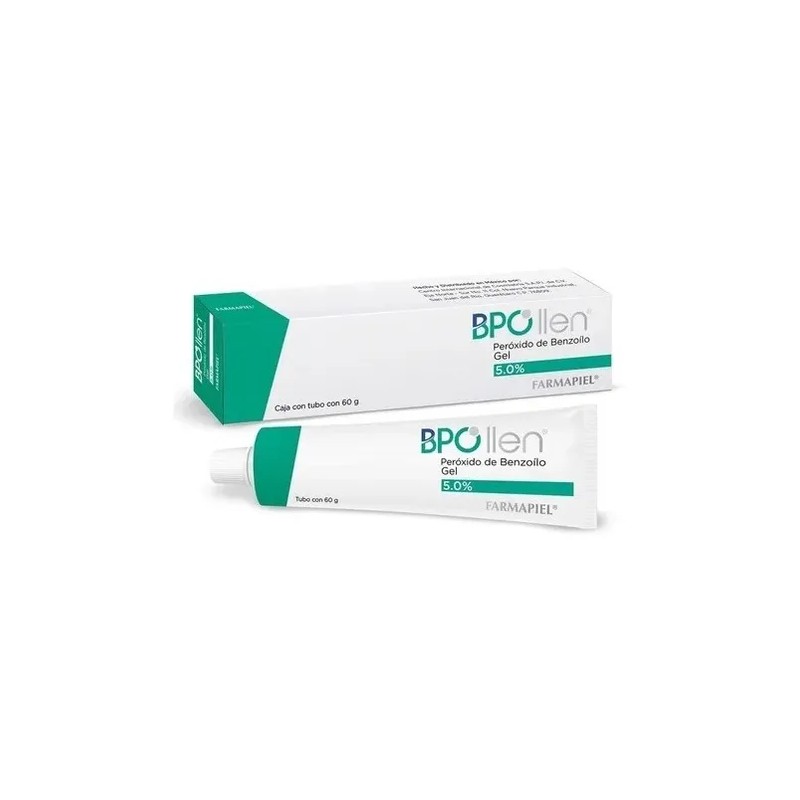 Bpollen Gel Peróxido De Benzoilo 5% 60gr Elimina Acné