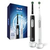 Oral-B Oral-B Pro 1000 CrossAction Electric Toothbrush, Black and White,