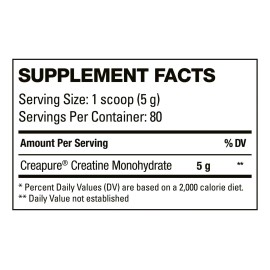 Hd Creahd Creatina Creapure 80 Servicios 400 Gr Sin Sabor