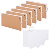 Candcamp Flash Cards,300 PCS Revision Cards White Ruled Index Cards