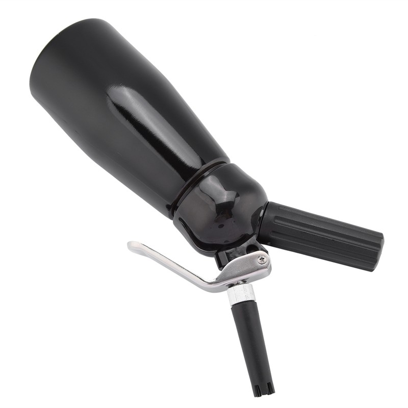 250mL Portable Red Aluminum Whipped Dessert Cream Butter Dispenser Whipper