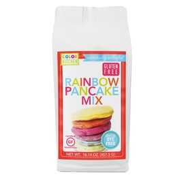 ColorKitchen Gluten-Free Rainbow Pancake Mix-Naturally Colorful, Made with Natural, Organic, Plant-Based Ingredients