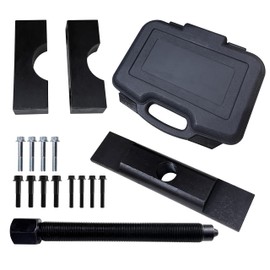 JAVENYIMAN 60050 Heavy-Duty Yoke Puller for Class 6-8 Trucks and Equipment，Semi Yoke Puller for Trucks Removal Tool Kit Semi Truck Yoke Remover with 12 pcs Flange Bolt