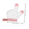 CORHAD 1 Pair Finger Stop Gloves for Breathable Thumb Tool
