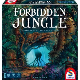 Schmidt Spiele 49458 Forbidden Jungle Family Game, Multi-Colour