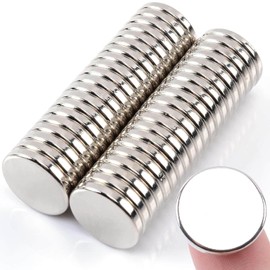 18x3mm Super Strong Magnets, 40pcs Heavy Duty Fridge Magnets, Round Neodymium Magnet s for Whiteboards, Muti-Use Large Circle Magnet s for Crafts, Refrigerator, DIY, Office