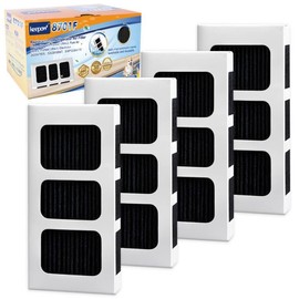 KEEPOW Paultra2 Refrigerator Air Filter Compatible with Frigidaire Pureair Ultra 2, Pure Air Ultra 2, Pureair Ultra ii, Electrolux 242047805, 5303918847, EAP12364179 (4 Pack)