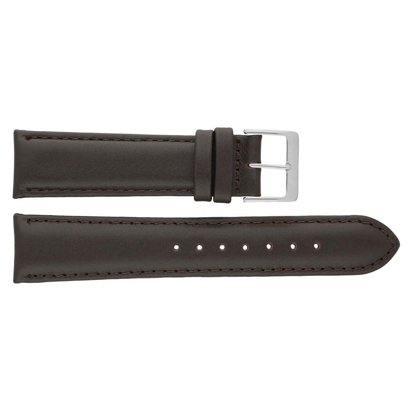 MARCHEL Smooth Leather LLB Leather Strap, Genuine Leather Watch Strap,