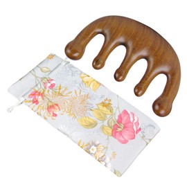IWOWHERO Natural Scalp Massage Comb Hair Comb Portable Comfortable for Women Static Design
