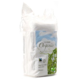 (Pack Of 10) Organic Fairtrade Cotton Baby 60 Rectangular Pads | SIMPLY GENTLE
