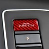 KUNGKIC Carbon Fibre Car Engine Start Stop Switch Ignition Switch