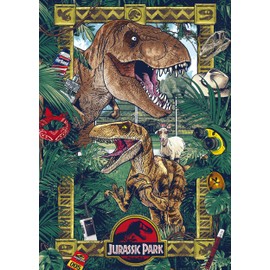 Schmidt Spiele 58579 Jurassic Park The Age of Dinosaurs 1000-Piece Jigsaw Puzzle, Multi-Coloured