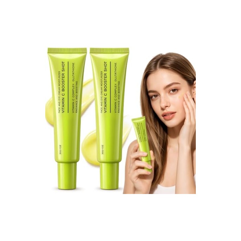 2PCS Vitamin C Booster Shot Serum, Sérum Facial
