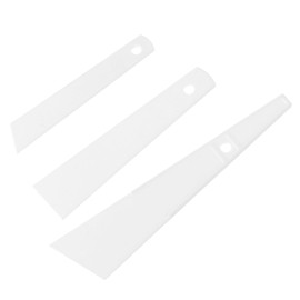 LALAFINA DIY Leather Craft Glue Paint Tools 3pcs Set Handheld Glue Spreader Smears Spatula Easy to Use