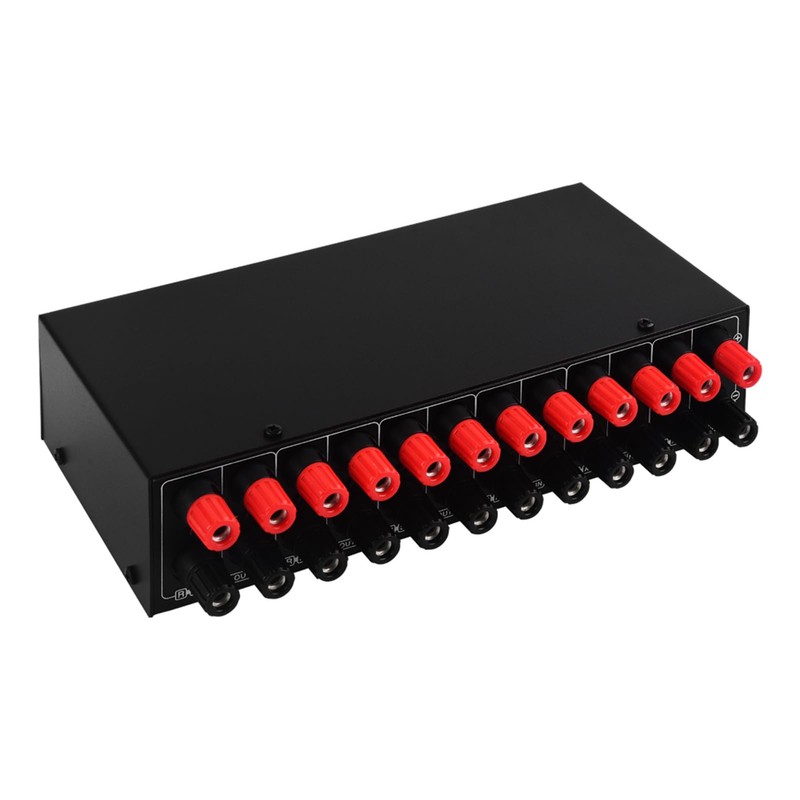 CXCTCT 3 in 3 Out 300W Per Channel Speaker Amplifier