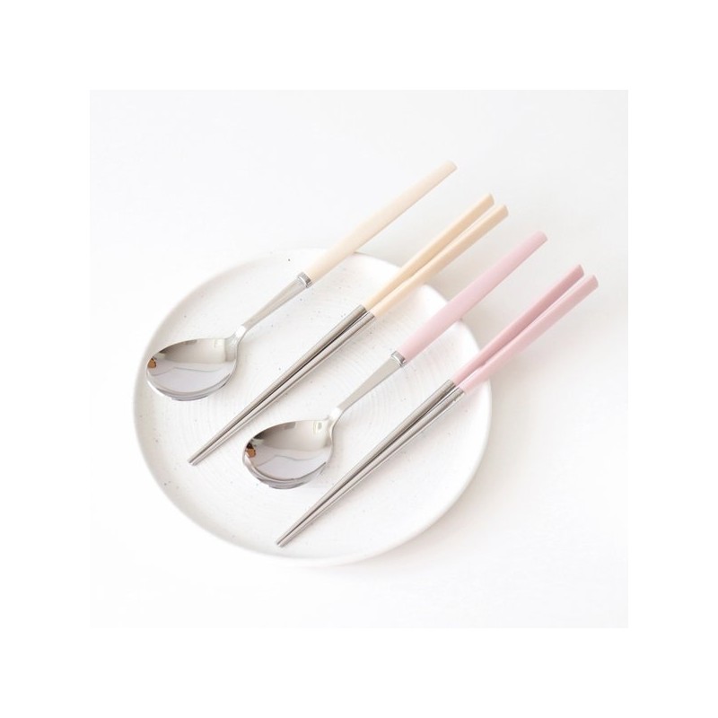1+1 Kamome Kitchen Pastel Cutlery Set 4 Colors / 1+1