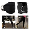 GWAWG 2Pcs Adjustable Ankle Cuff Straps for Glute Workouts Leg