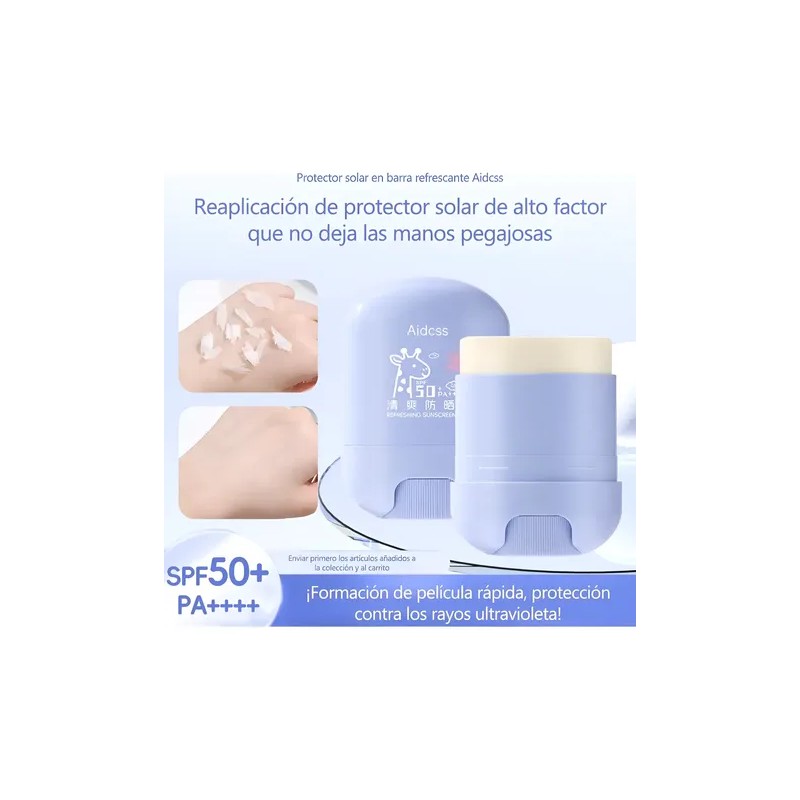 Protector Solar Mineral En Barra Uv Zero Para Niños Spf50