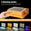 100w Solar Panel LED Flood Light Portable Outdoor LED Reflector