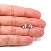 Tiny Bunny Rabbit Earrings .925 Sterling Silver