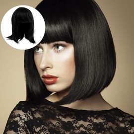 Beavorty Women's Short Wig Bob Hair Wigs Fashion Headwear Comfortable for Stage Holiday Party
