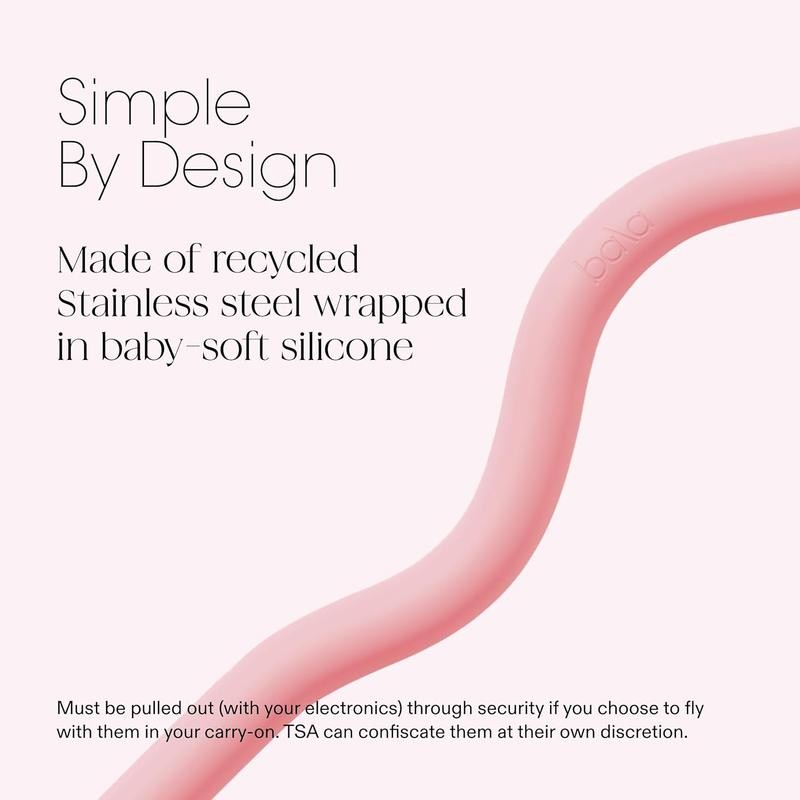 Bala Beam - 36" Ergonomic Strength Training Bar with Soft