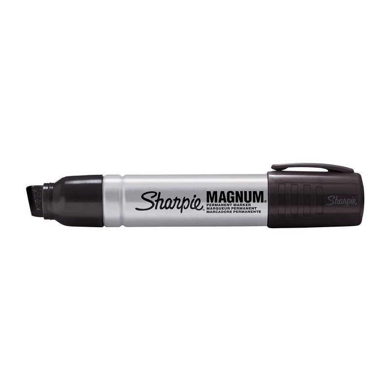 Sharpie Pro Magnum Permanent Markers | Chisel Tip | Black