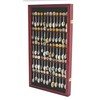 DisplayGifts 60 Souvenir Spoon Tea Spoon Display Case Rack Holder