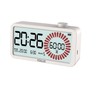 Visual Timer 4-in-1 Alarm Clock,for Heavy Sleepers Student Kids