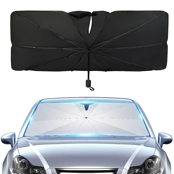 Car Sunshade Front Windshield, Universal Car Shade, Foldable Windscreen Sun