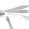 Accurate 18/8 Stainless Steel Measuring Spoons, Heavy Duty Good Handle