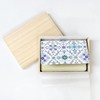 [Asakusa Bunko] Yuzen Dyeing Card Case, Business Card Holder, Orient