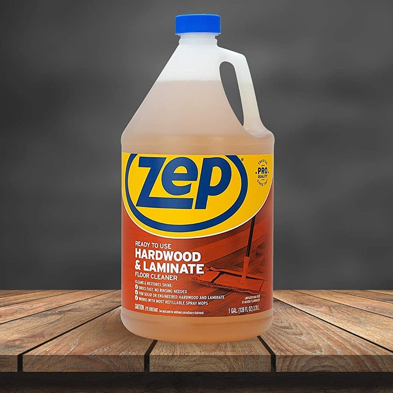 Zep Hardwood and Laminate Floor Cleaner - 1 Gallon (Pack