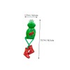 LABRIMP Resin Frog-Shaped Ornaments 3 Pack Decorative Craft Living Space