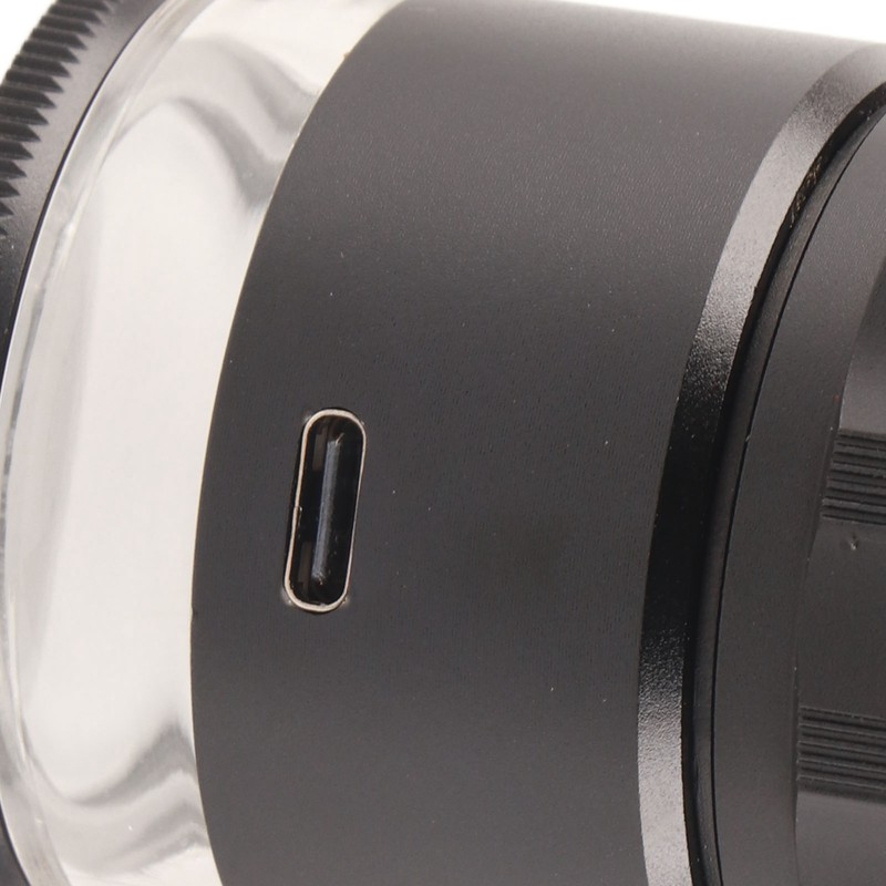 Illuminated Jewelers Loupe 6 LEDs 10X Rechargeable 28mm Field LED