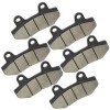 Caltric Front And Rear Brake Pads for Hyonsung GT250Ir GT250P