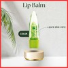BioRLX 99% Purity Aloe Vera Lip Balm with Color(Tinted) (Twelve